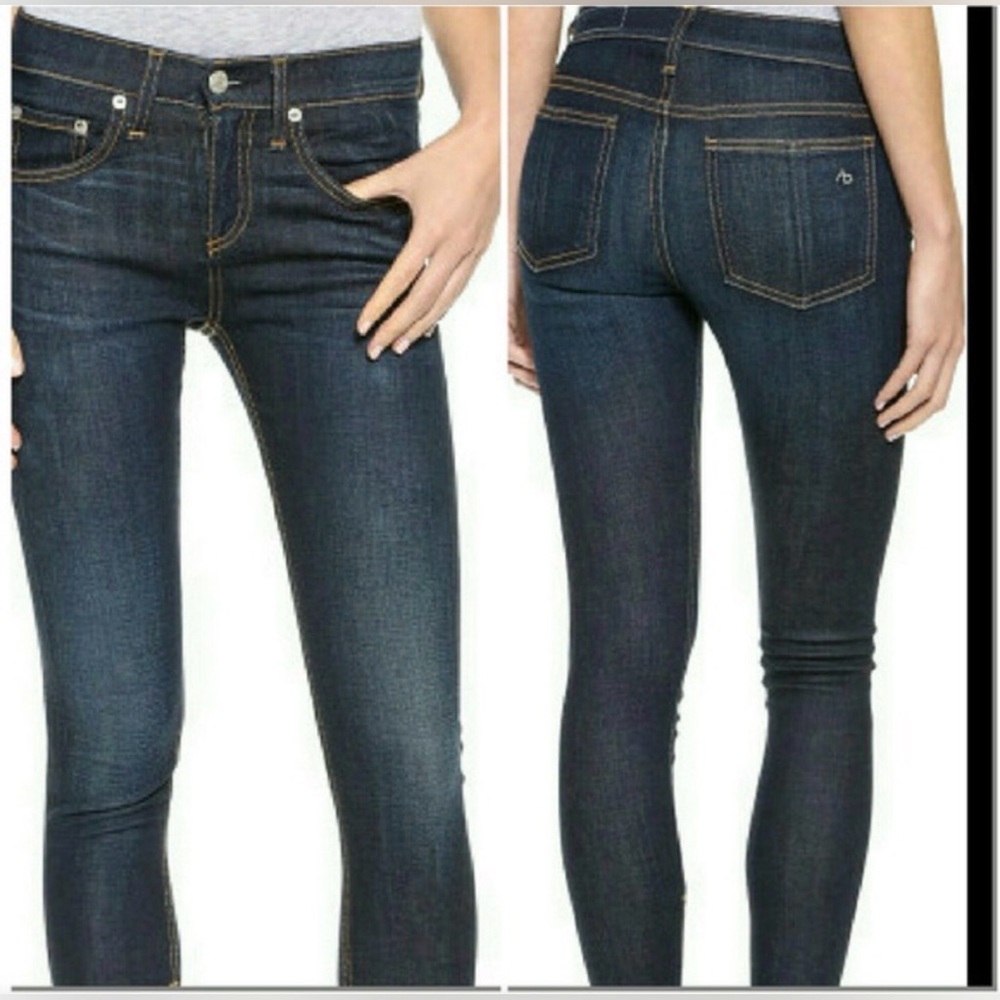 rag & bone Kensington High Rise Skinny Jeans
